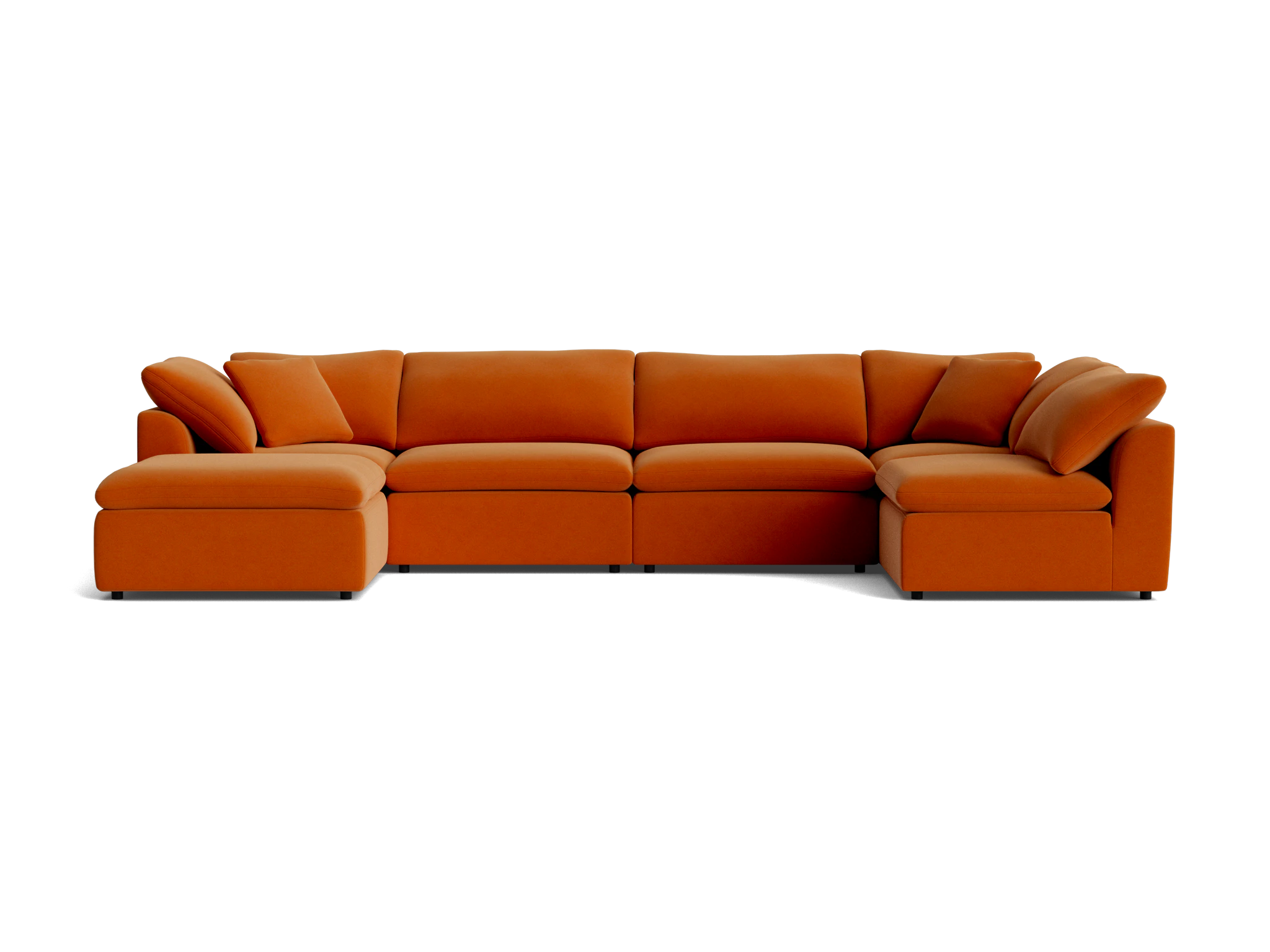 Bryant Modular Grand U-Sofa Bumper Sectional